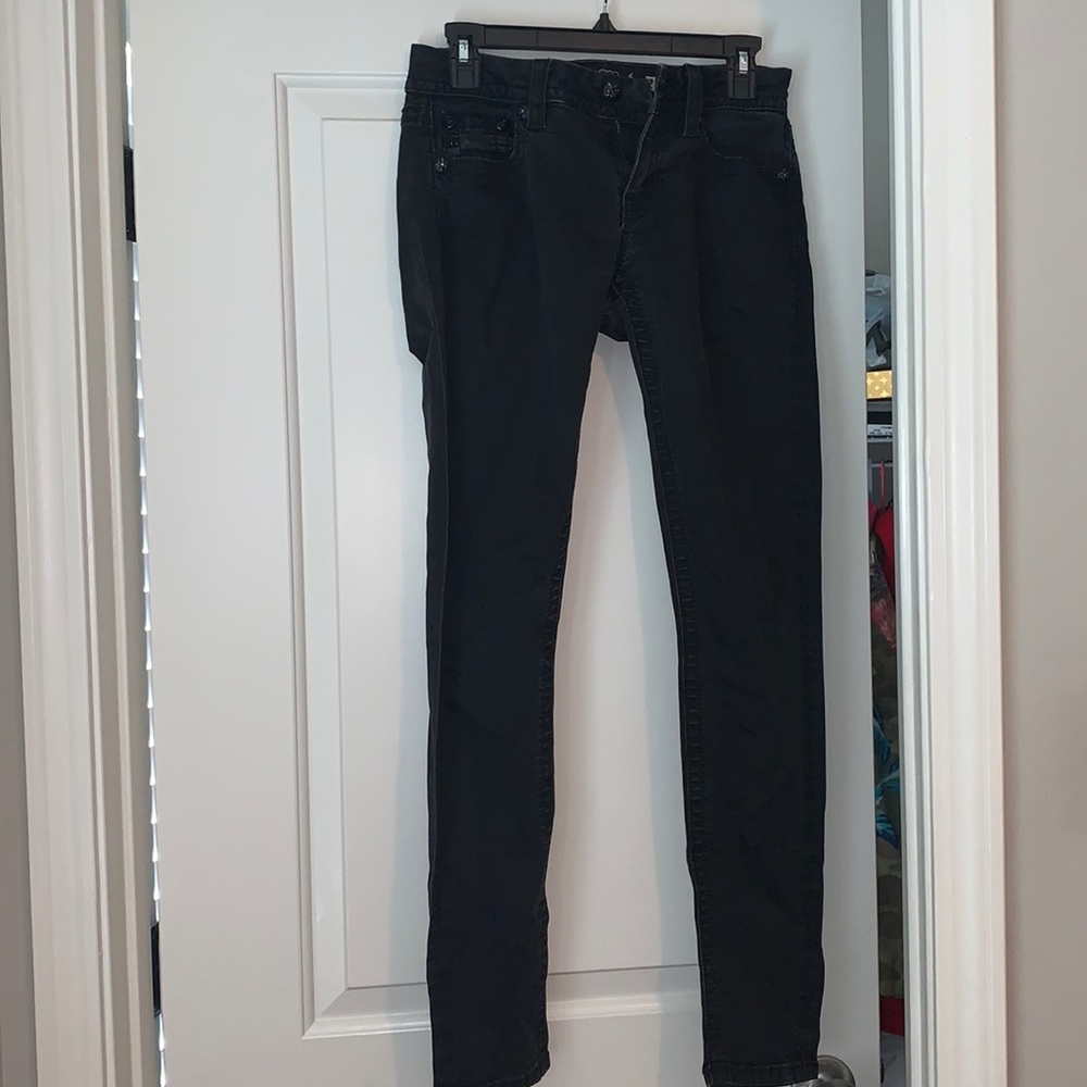 Black Miss Me jeans, size 27 Juniors, worn once